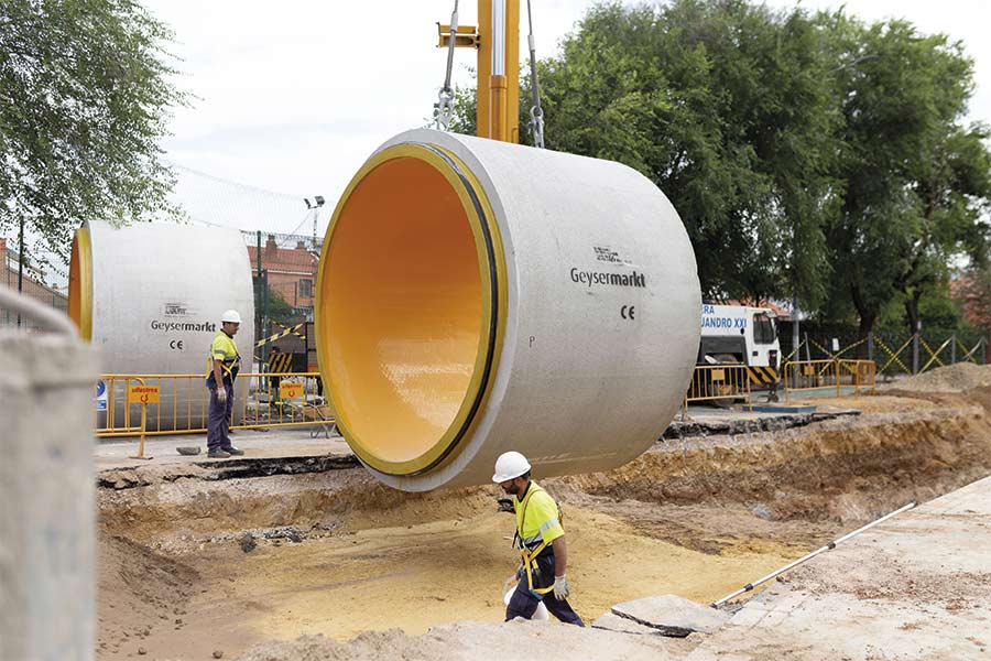 instalación tubos gesymarkt
